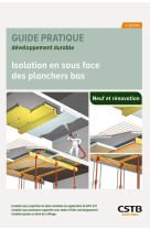 Isolation en sous face des planchers bas