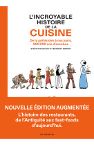 L'incroyable histoire de la cuisine - de la préhistoire à nos jours, 500 000 ans d'aventure