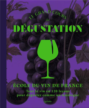 LE GRAND COURS DE DEGUSTATION - TOUT LE VIN EN 120 LECONS POUR DEGUSTER COMME UN OENOLOGUE - ECOLE DU VIN - HACHETTE LE GRAND COURS DE DEGUSTATION - TOUT LE VIN EN 120 LECONS POUR DEGUSTER COMME UN OENOLOGUE - ECOLE DU VIN - HACHETTE
