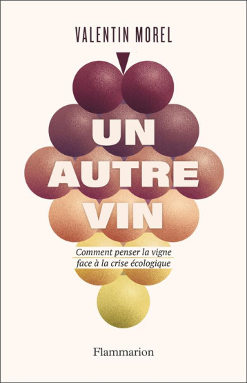 UN AUTRE VIN - COMMENT PENSER LA VIGNE FACE A LA CRISE ECOLOGIQUE - MOREL VALENTIN - FLAMMARION UN AUTRE VIN - COMMENT PENSER LA VIGNE FACE A LA CRISE ECOLOGIQUE - MOREL VALENTIN - FLAMMARION