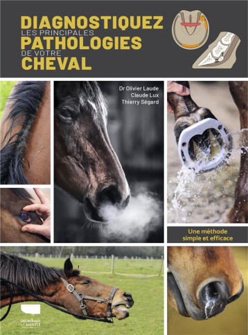 DIAGNOSTIQUER LES PRINCIPALES PATHOLOGIES DE VOTRE CHEVAL - UNE METHODE SIMPLE ET EFFICACE - LAUDE/LUX/SEGARD - DELACHAUX