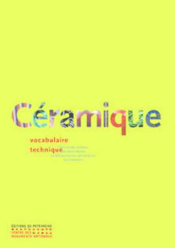 CERAMIQUE - BLONDEL NICOLE - PATRIMOINE CERAMIQUE - BLONDEL NICOLE - PATRIMOINE