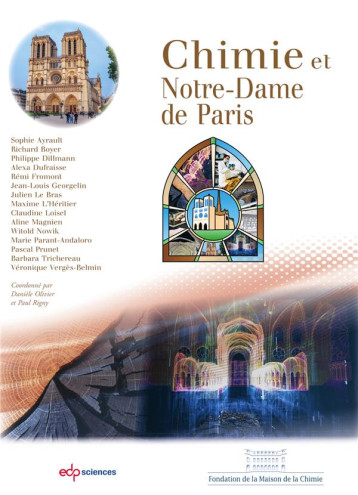 CHIMIE ET NOTRE-DAME DE PARIS - OLIVIER DANIELE - EDP SCIENCES