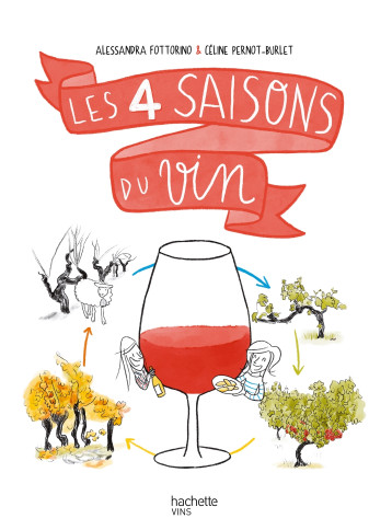 Les 4 saisons du vin - Alessandra Fottorino - HACHETTE PRAT Les 4 saisons du vin - Alessandra Fottorino - HACHETTE PRAT