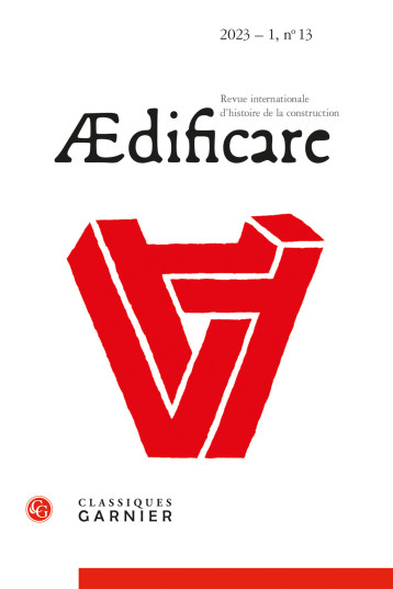 Ædificare - Collectif - CLASSIQ GARNIER Ædificare - Collectif - CLASSIQ GARNIER