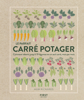 Le parfait carré potager - Comment obtenir jusqu'à 19 légumes en un seul carré, mois par mois - Huw Richards - FIRST Le parfait carré potager - Comment obtenir jusqu'à 19 légumes en un seul carré, mois par mois - Huw Richards - FIRST