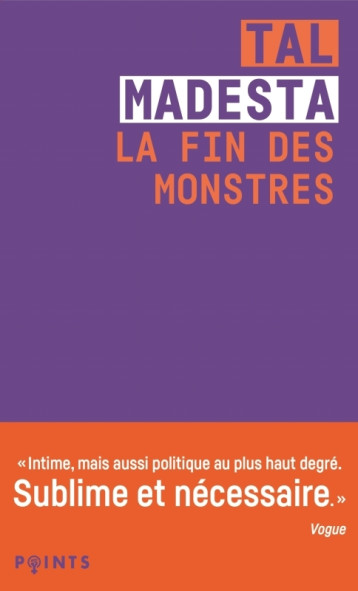 La Fin des monstres - Récit d'une trajectoire trans - Tal Madesta - POINTS