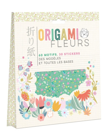 Pochette origami - Fleurs - - FLEURUS Pochette origami - Fleurs - - FLEURUS