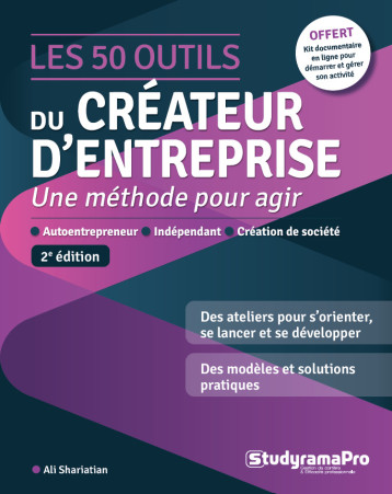 Les 50 outils du créateur d'entreprise - Ali Shariatian - STUDYRAMA Les 50 outils du créateur d'entreprise - Ali Shariatian - STUDYRAMA