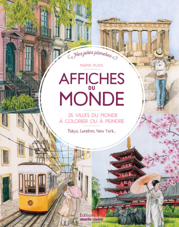 Affiches du monde - Marta Pujol - MARIE-CLAIRE Affiches du monde - Marta Pujol - MARIE-CLAIRE