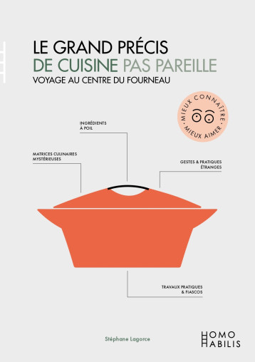 Grand précis de cuisine pas pareille (Le) - Stéphane Lagorce, Elodie Campo - HOMO HABILIS Grand précis de cuisine pas pareille (Le) - Stéphane Lagorce, Elodie Campo - HOMO HABILIS