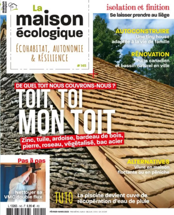 TOIT, TOI MON TOIT - MAISON ECOLOGIQUE FEV/MARS 2025 TOIT, TOI MON TOIT - MAISON ECOLOGIQUE FEV/MARS 2025